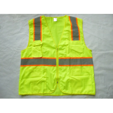 High-Visibility Safety Vest Reflective Vest